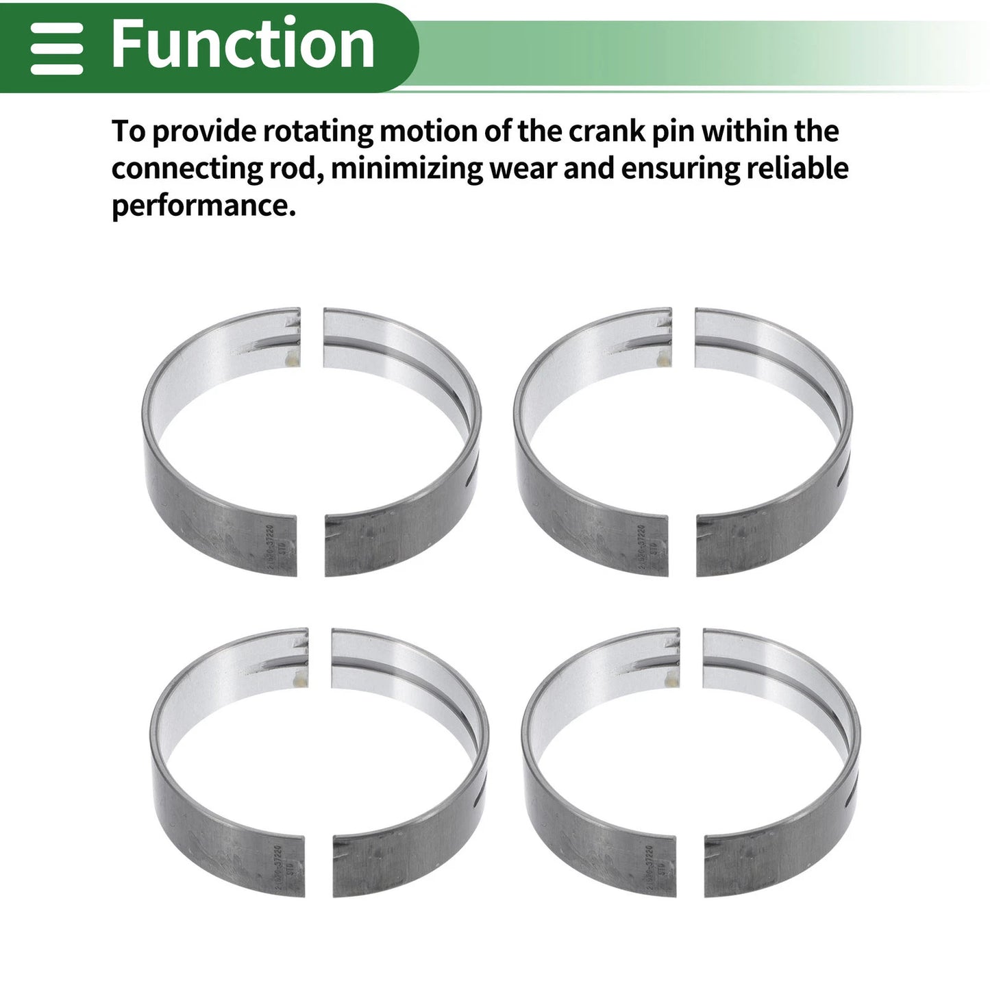 Main Bearing Set for Hyundai Tucson (2004-2009)