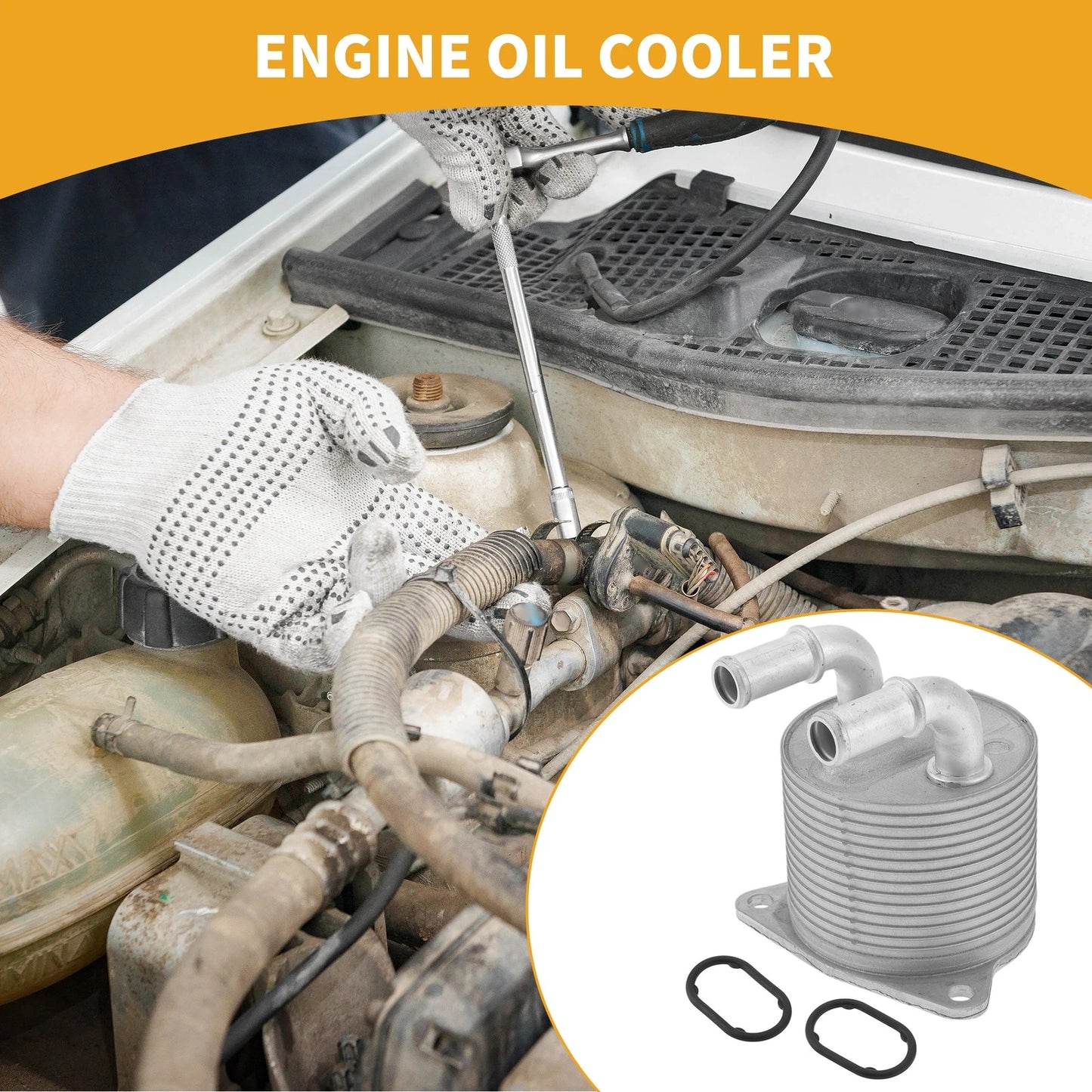 Engine Oil Cooler for Volvo S60 (2013-2018)