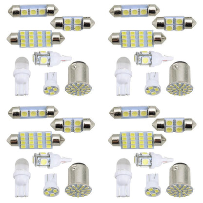 28pcs T10 LED Car Bulb Lamps for Interior Dome Map License Plate Lights