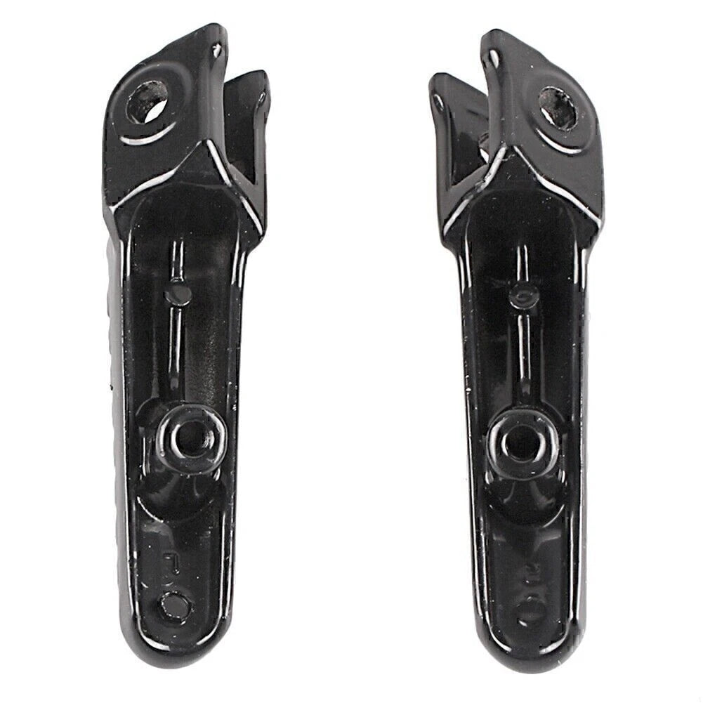 Rider Front Foot Pegs Footrests for Honda CBR600RR (2003-2014) Black