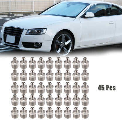 45pcs M12 x 1 Nickel Plated Grease Nipple Fitting for Motorcycle Car