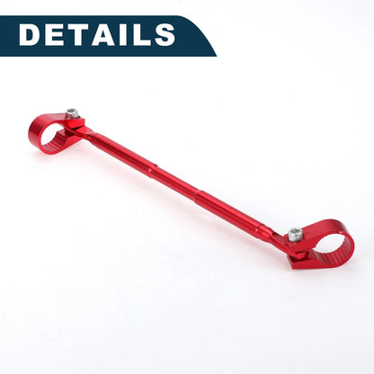 Handlebar Bracket Adjustable for Motorcycle Red 1 x