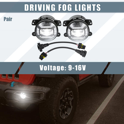 4 Inch LED Fog Light for Jeep Grand Cherokee Die Cast Aluminum (2011-2013)