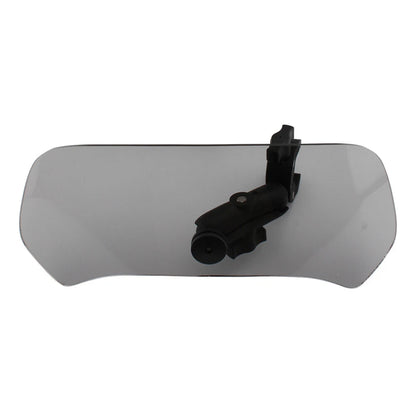 Large Front Windshield Deflector for Universal Motorcycle - Gray