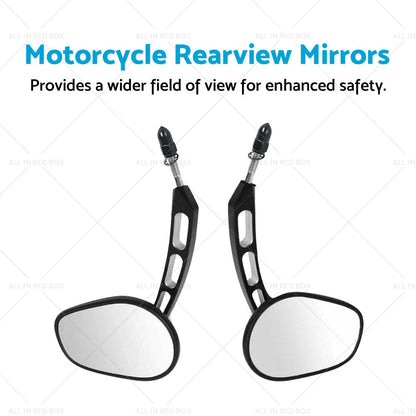 Rearview Mirrors for Harley Davidson Electra Super Glide Dyna