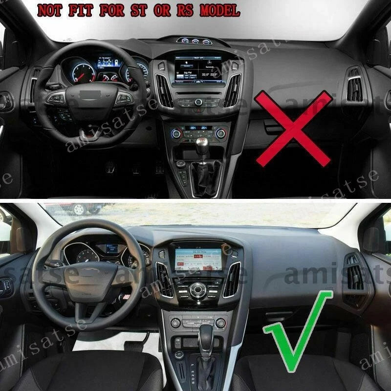 Non-Slip Dash Mat Cover for Ford Focus MK3 (2012-2018)