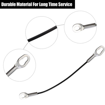 Rear Tailgate Cables for Toyota Hilux (2 x Straps)