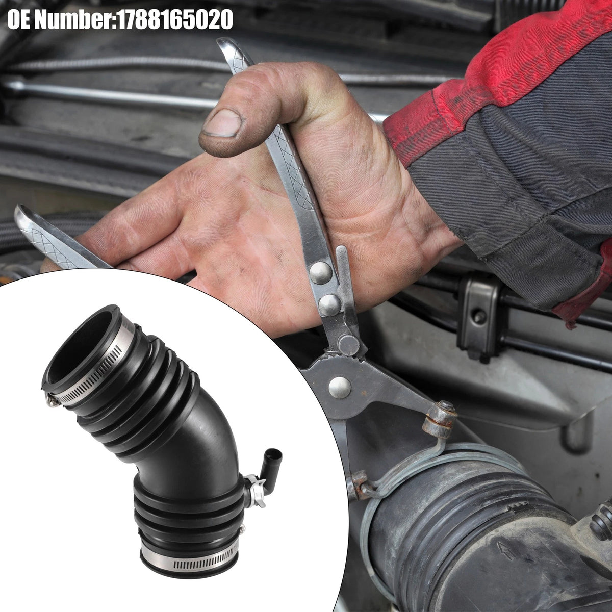 Car Engine Air Intake Hose for Toyota Pickup (1992–1995)