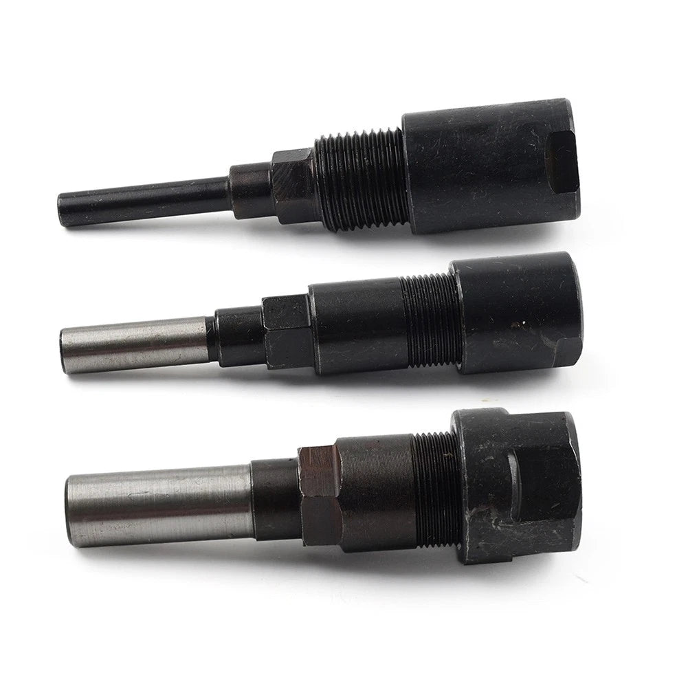1/2" 1/4" 8mm Shank Engraving Machine Router Bit Collet Extension for Various Models