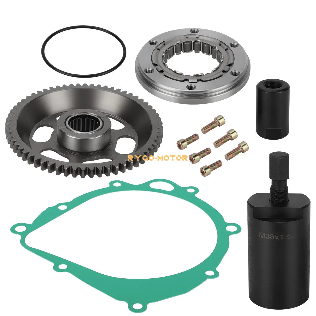 Starter Clutch Gasket Kit Flywheel Puller for Suzuki LTZ400 Quadsport (2003–2014)