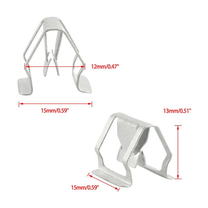 50PCS Dashboard Retainer Clips for Instrument Panel Trim - Universal Fit