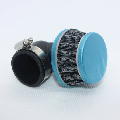35mm Bent Angled Air Filter Pod for 90cc 110cc PIT QUAD DIRT BIKE ATV Buggy