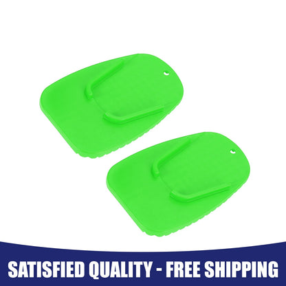 Kickstand Pad Support Plate 2 x Side Stand Extension for Motorcycle