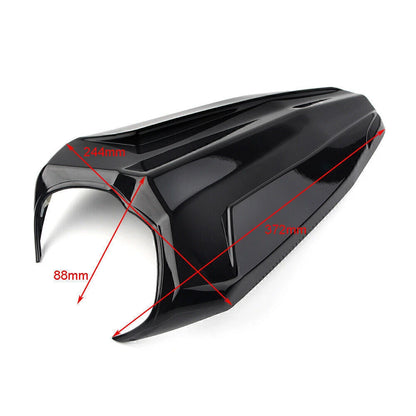 Silver Rear Pillion Seat Cover for Yamaha YZF R15 (2017-2021)