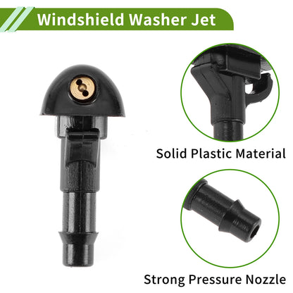 Windshield Washer Nozzle & Hose Connector for Nissan
