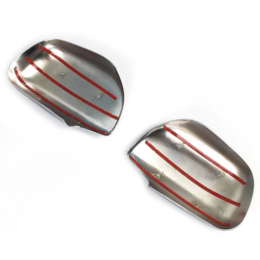 2 x Chrome Rear View Mirror Caps for Toyota RAV4 (2006-2012)