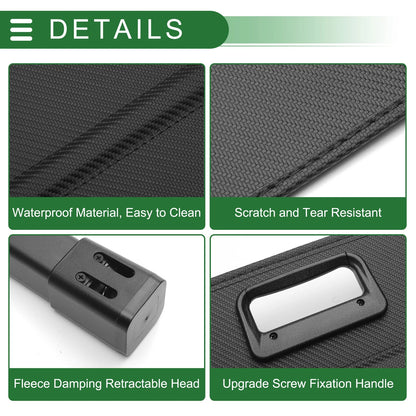 Cargo Cover for Kia EV9 2024-2025 Black Carbon Fiber