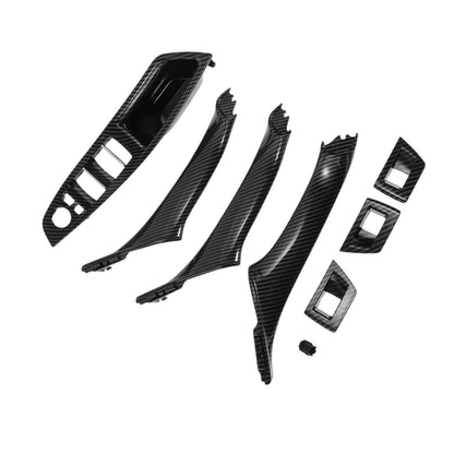 Door Panel Handle Pull Trim Cover for BMW 5 Series (2011-2016) Carbon Fiber