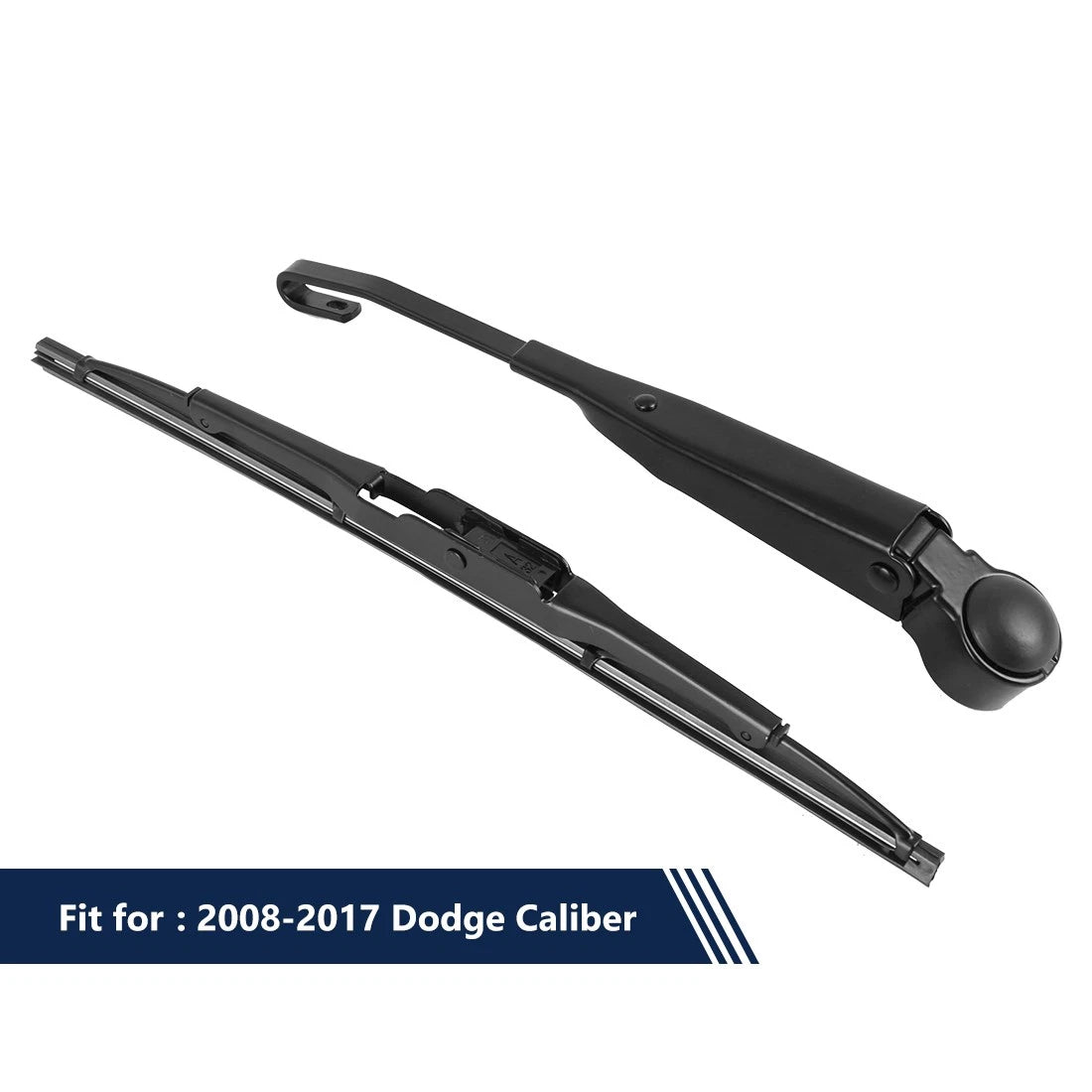 Rear Windshield Wiper Arm Set 285mm 11 Inch for Dodge Caliber (2008-2017)