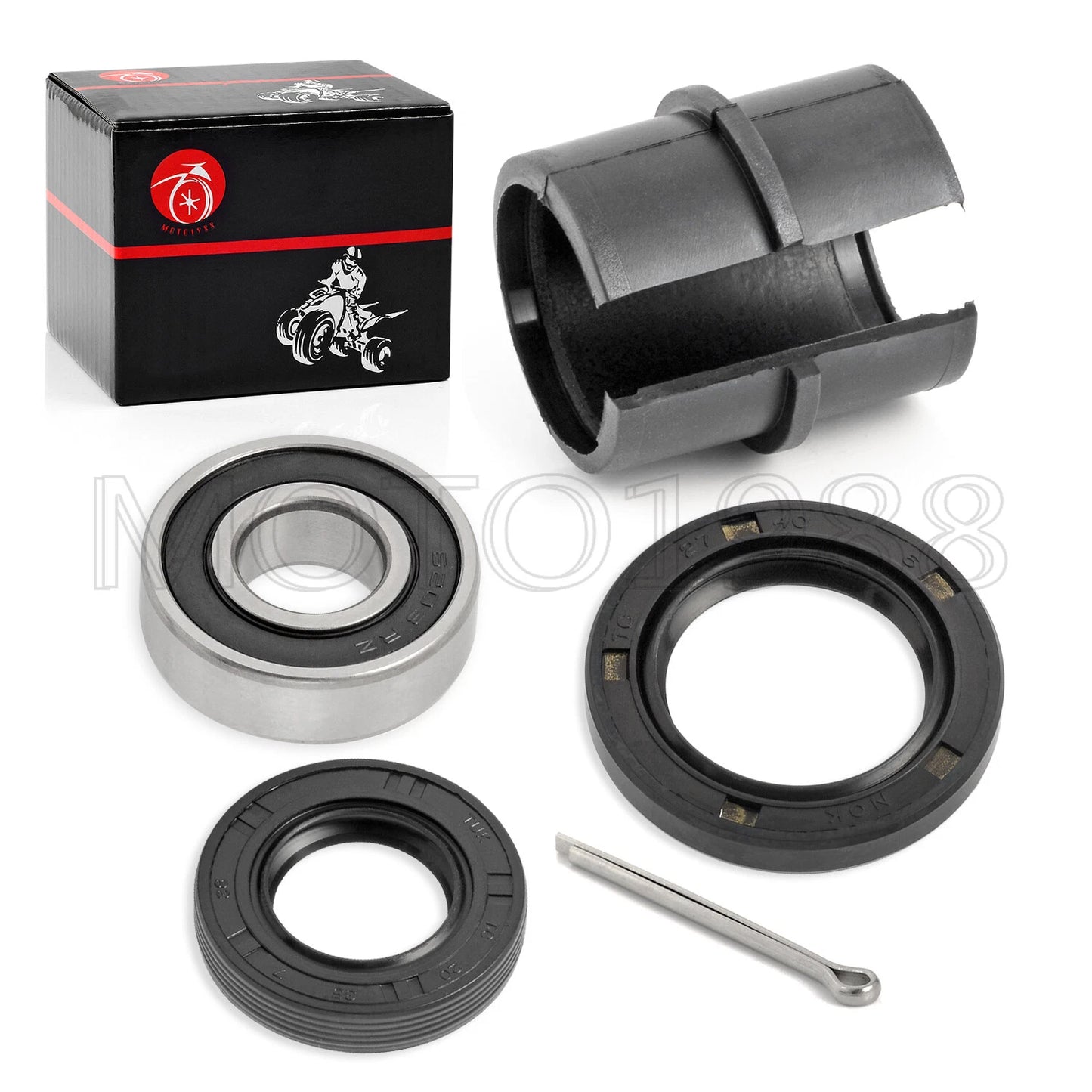 Steering Stem Shaft Bushing Seal Bearing Kit for Honda TRX300EX (1993–2007)