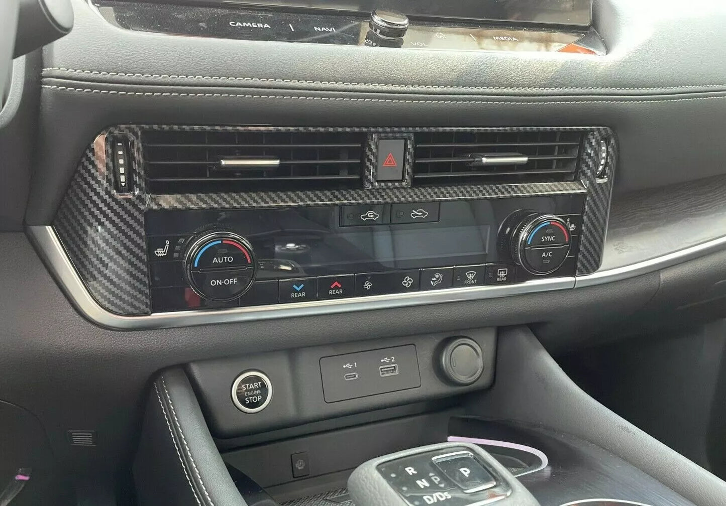 Dashboard Air Vent Cover Trim for Nissan Rogue (2021-2023)
