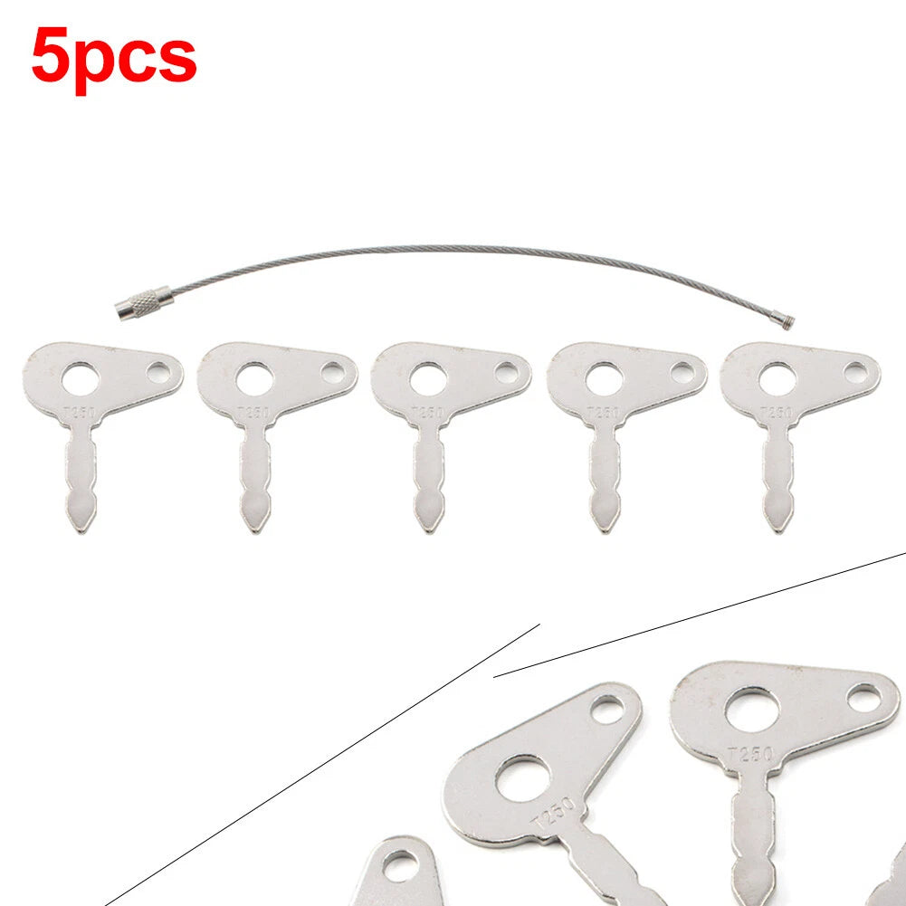 5 x T250 Ignition Keys for Case Tractor 770 780 880 885 990