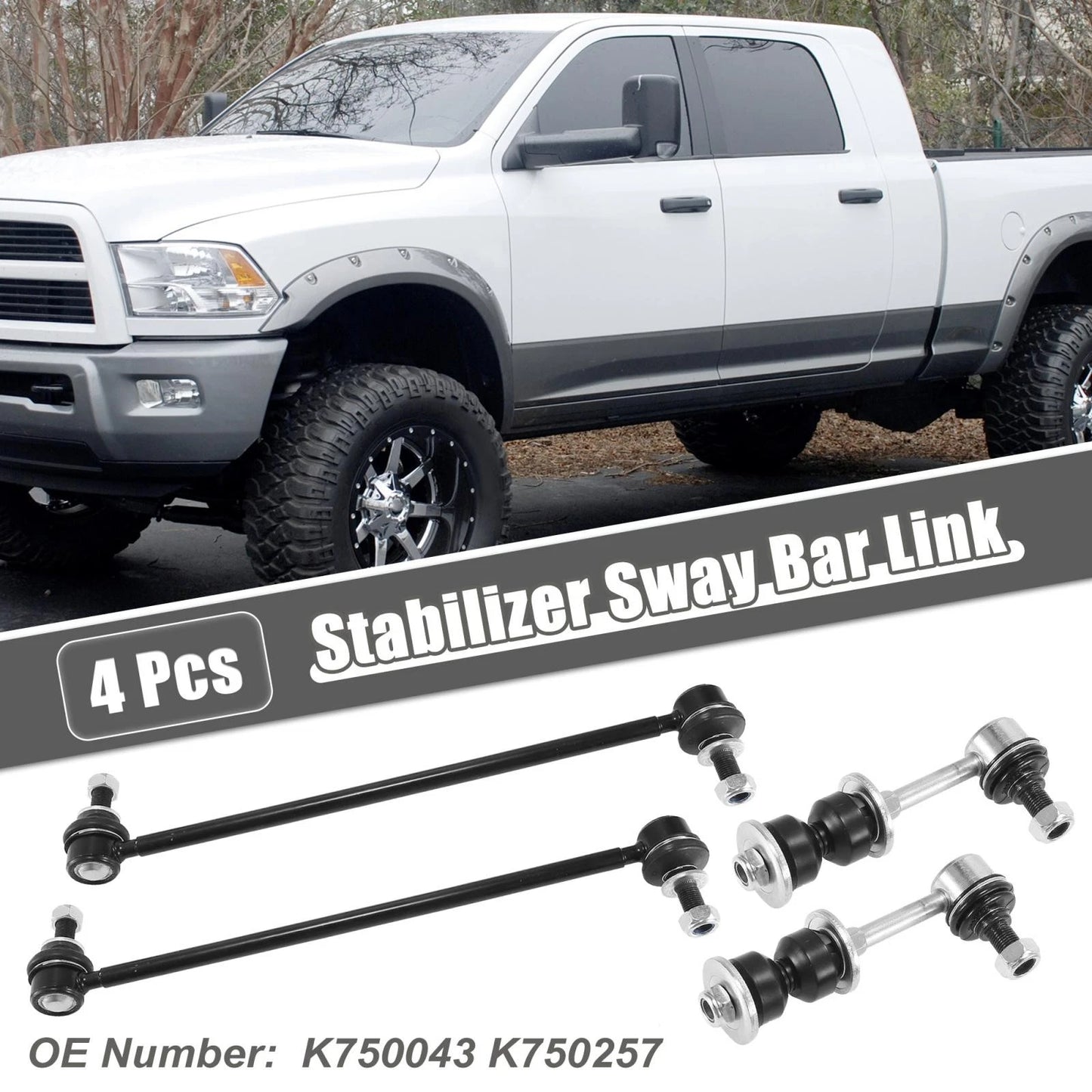 4pcs Sway Bar Links Stabilizer for Toyota RAV4 (2001-2023)
