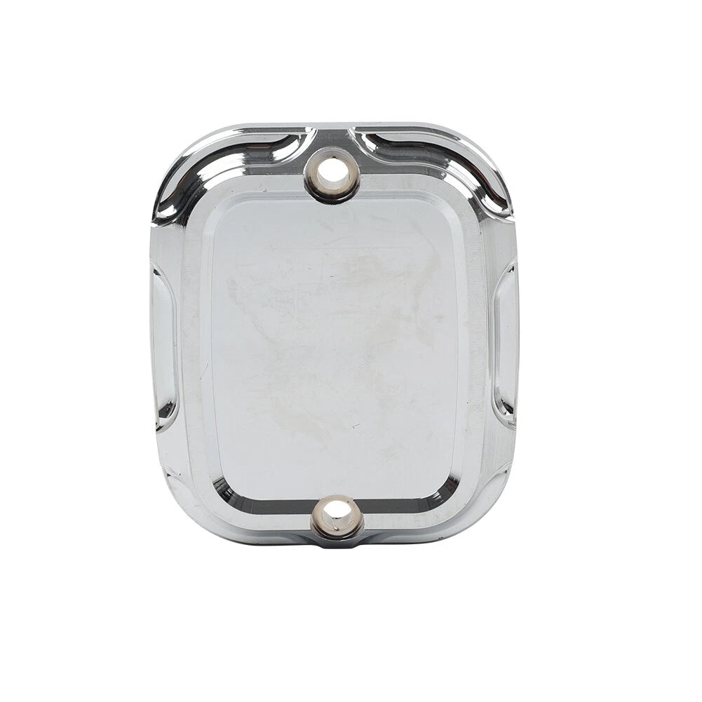 Chrome Front Brake Master Cylinder Cover Cap for Harley Touring Softail Dyna XL