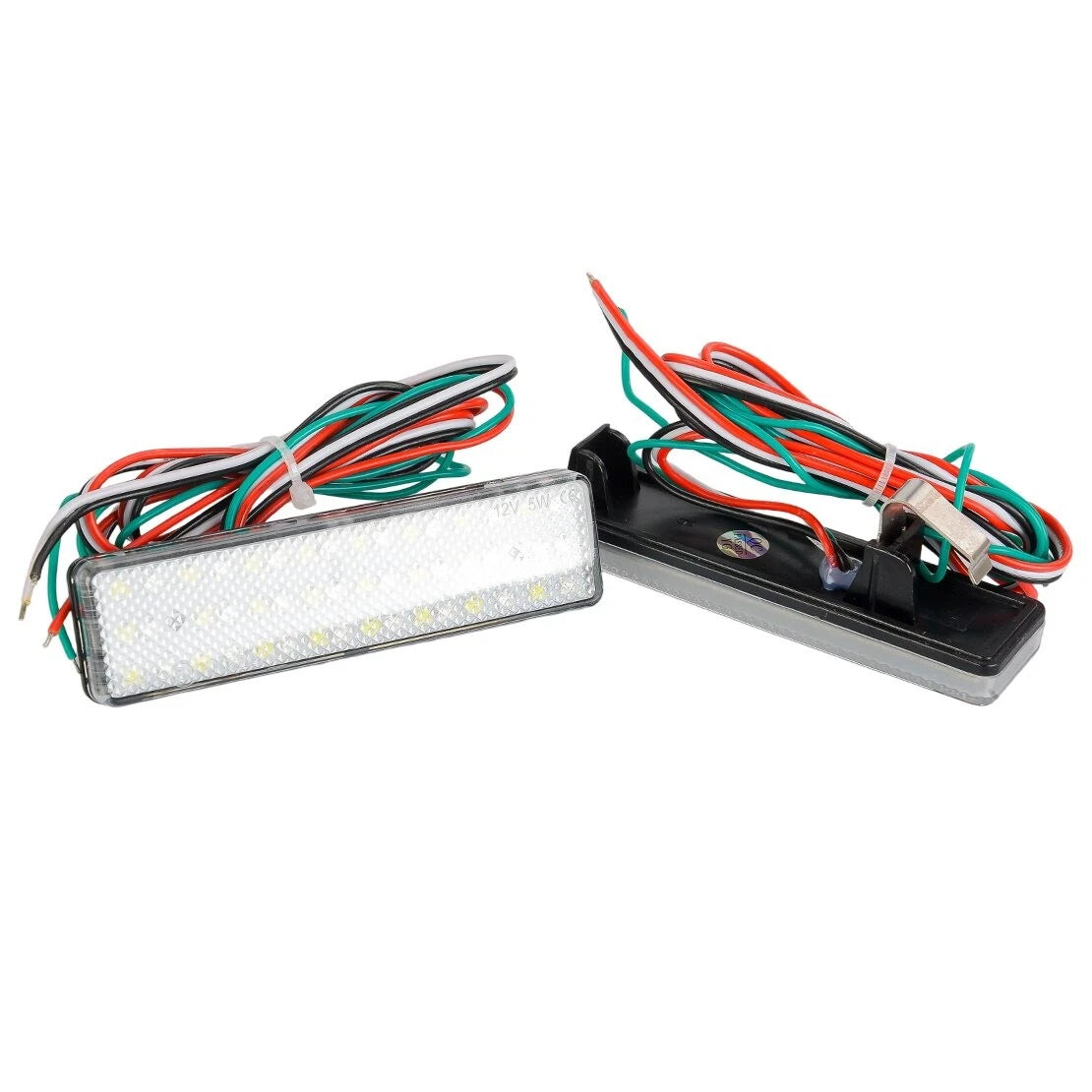 Rear Bumper LED Reflector Lights for Opel Vauxhall Vivaro Movano (2001-2014)