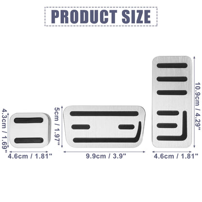 Foot Pedal Brake Gas Pedal Pad Kit for Honda Fit (2021)
