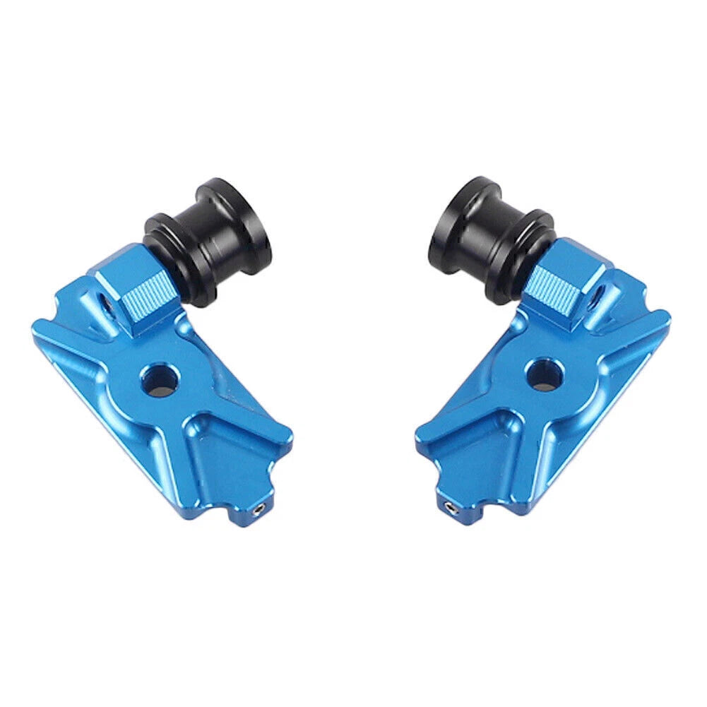 CNC Blue Swingarm Spool Adapters for Honda CBR250 (2011-2013)