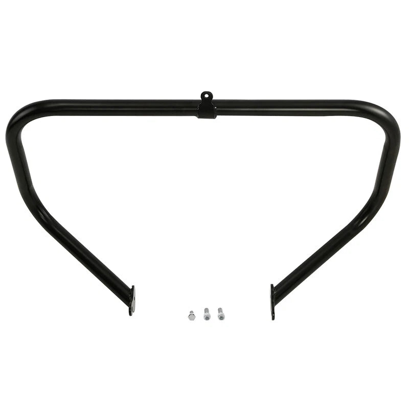 Black Highway Engine Guard Bar Footpeg for Harley Electra Street Glide (09-24)