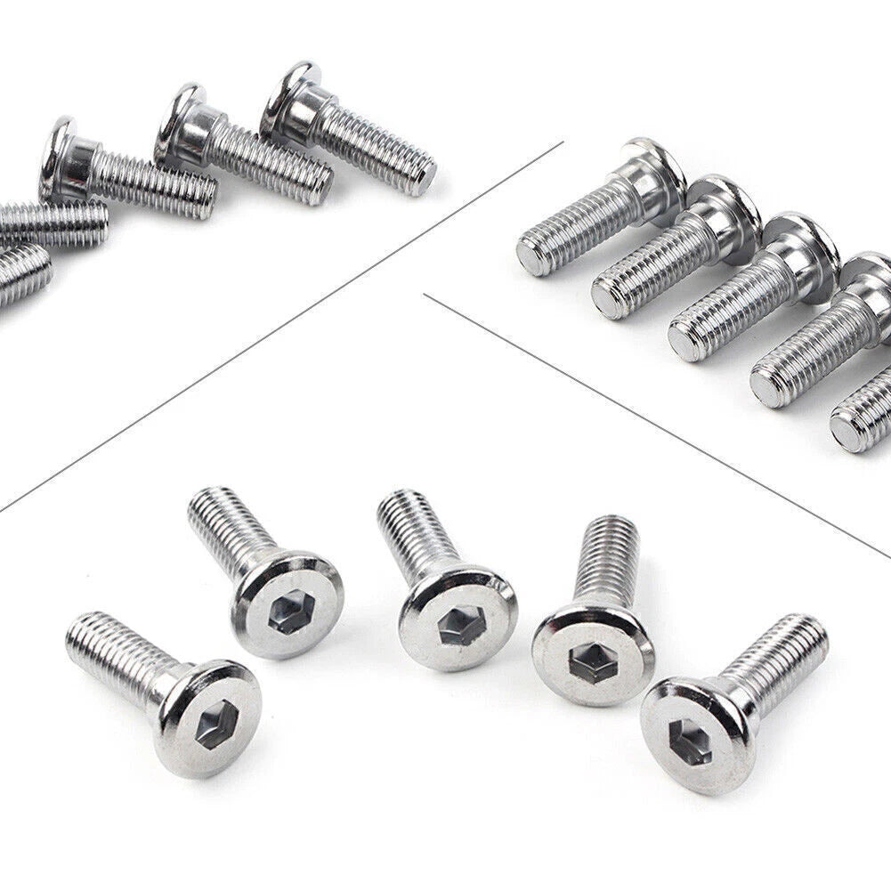 5 x M8x25mm Titanium Hex Socket Bolts for Disc Brake Rotor Screws