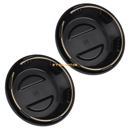2x Center Hub Wheel Caps for Polaris RZR Pro XP Sport Premium (2021–2025)