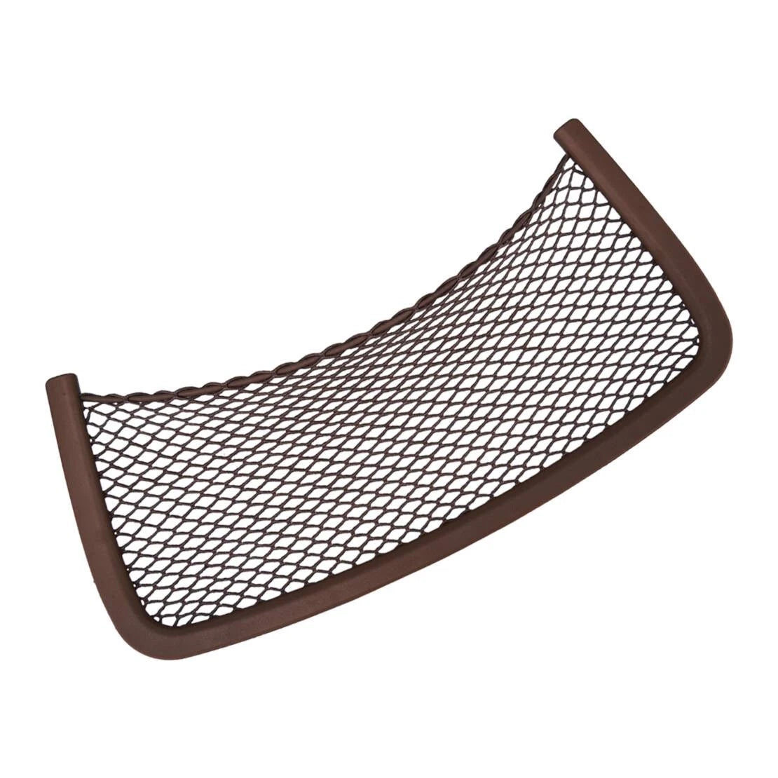 Brown Front Seat Back Net Storage Bag for Benz GL GLS W166 (2013-2020)