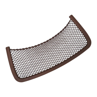 Brown Front Seat Back Net Storage Bag for Benz GL GLS W166 (2013-2020)
