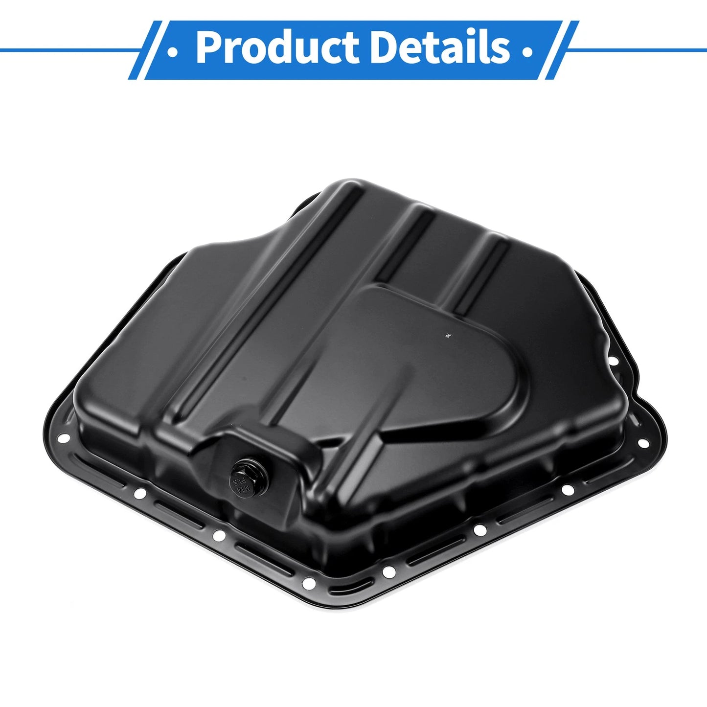 Engine Oil Pan for Dodge Grand Caravan 2011-2020 - 1 x Iron Black
