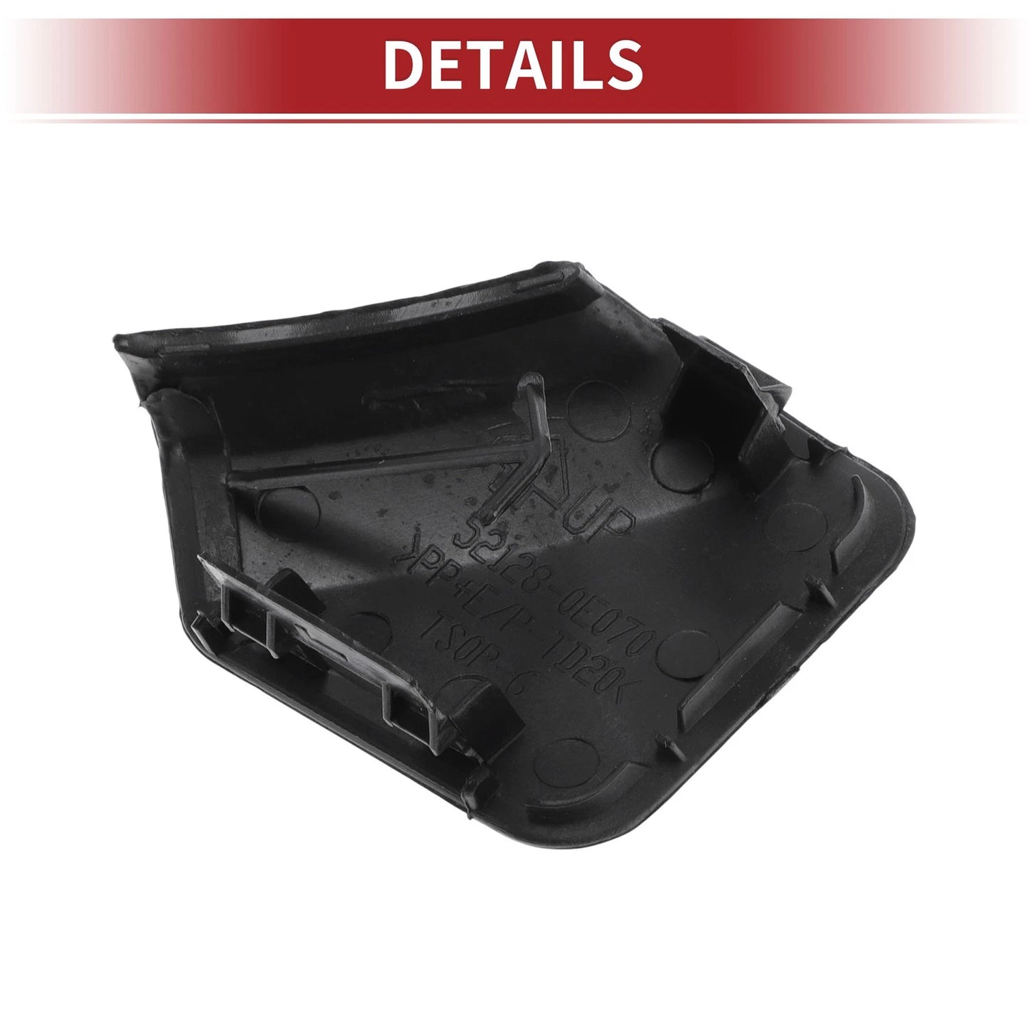 Right Front Tow Hook Cover Cap for Toyota Highlander (2001-2023)
