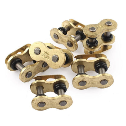 6PCS Master Chain Connector Link with O-rings for Motorcycle Dirt Pit Bike