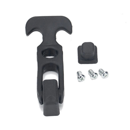 Flexible Rubber T-Handle Hasp Draw Latch for RV Tool Box Cooler Golf Cart