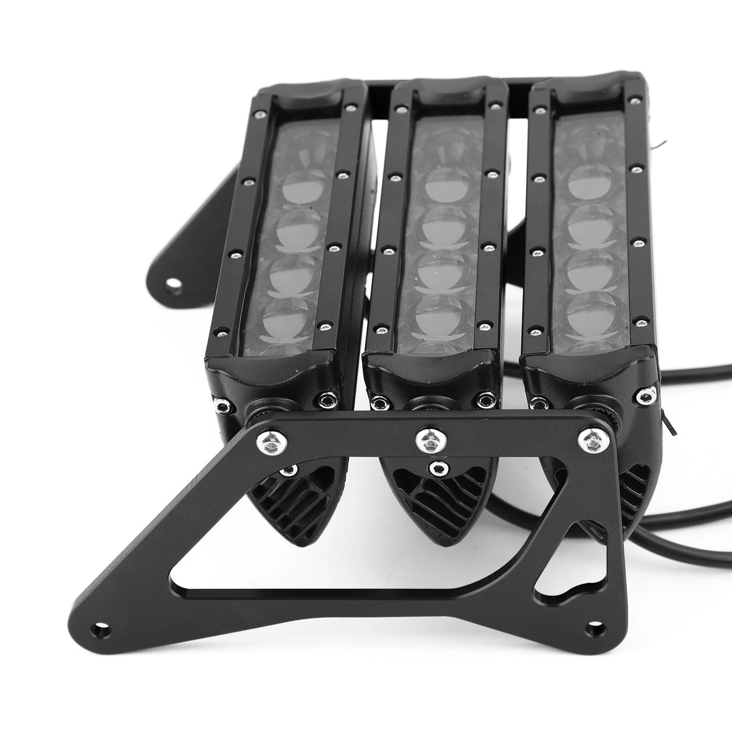 3x Floodlight White Headlamp for Honda MSX 125 Grom (2013-2019)