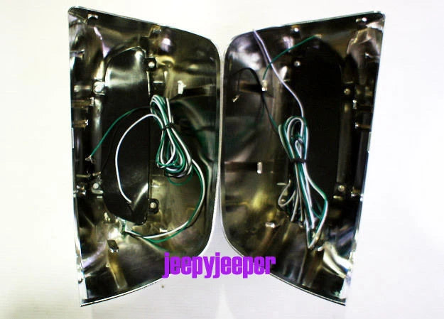 Chrome LED Side Mirror Covers for Isuzu D-Max Pickup Ute (2012-2019)