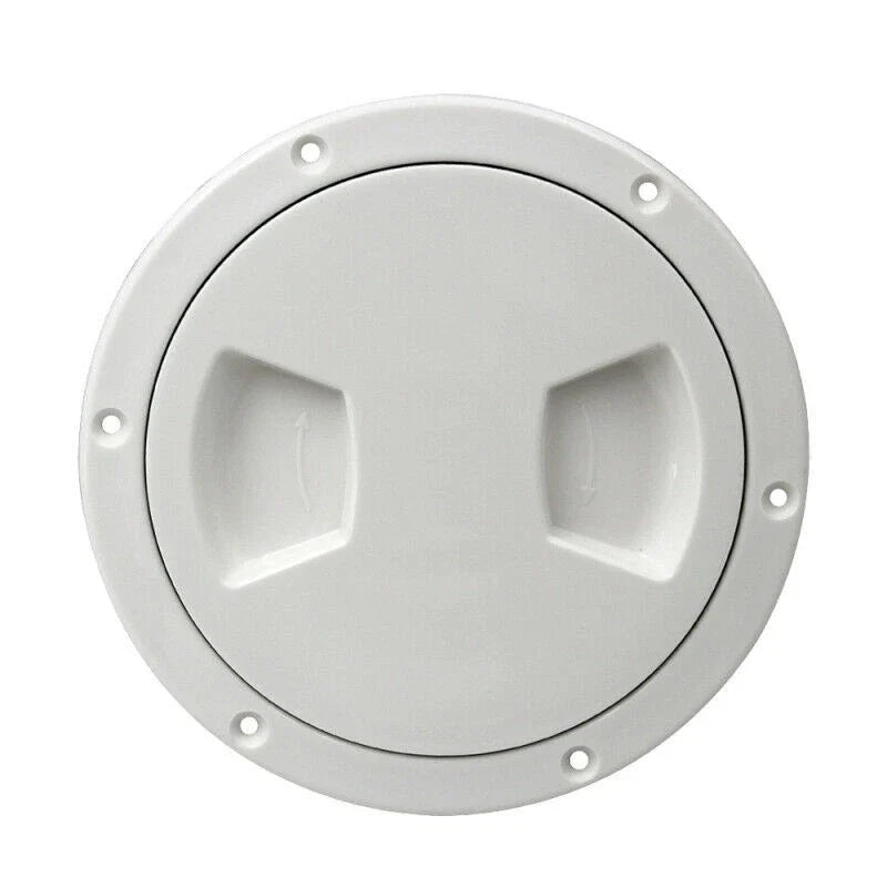 Plastic Marine Boat 5" Round Access Hatch Deck Cover for OMC/BRP/Mercury