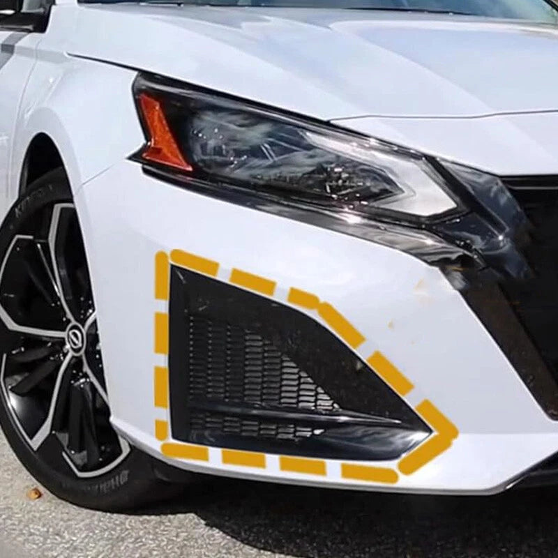Glossy Black Front Bumper Fog Light Covers for Nissan Altima (2023-2024)