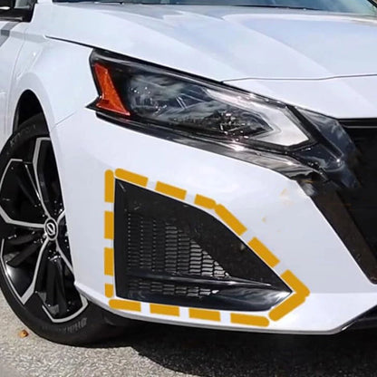 Glossy Black Front Bumper Fog Light Covers for Nissan Altima (2023-2024)