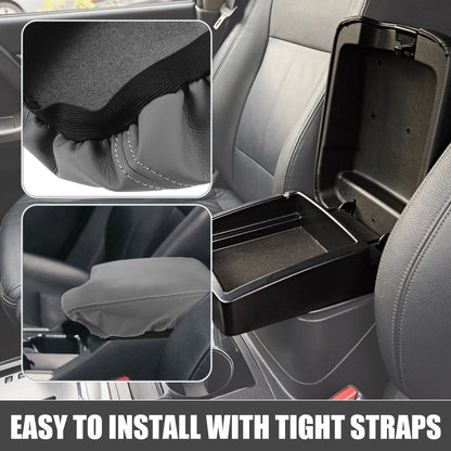 Center Console Armrest Cover Trim for Honda Accord (2013-2017) Gray
