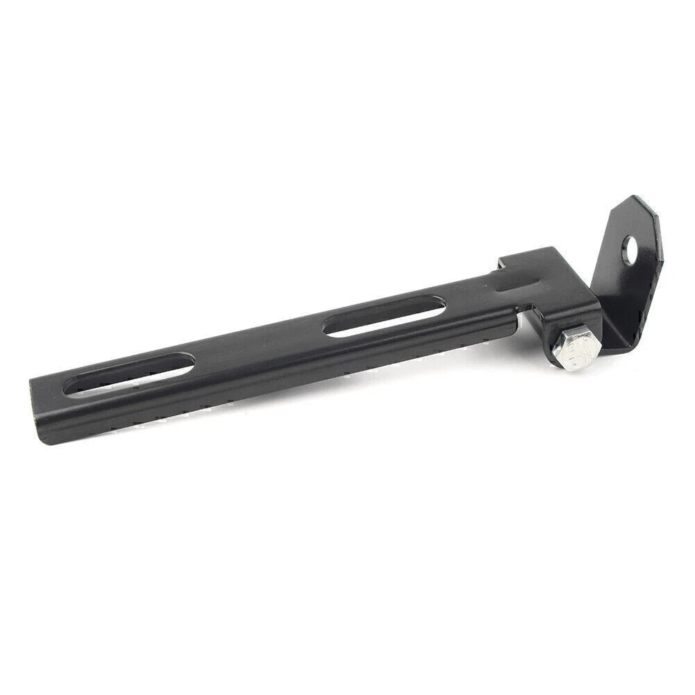 Black Solo Seat Mount Kit w/ Swivel Bracket for Harley Chopper Bobber