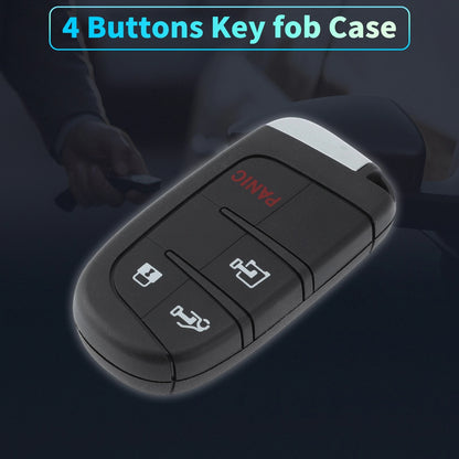 4 x Key Fob Shell Case for Dodge Ram ProMaster (2022 - 2023)