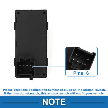 Front Power Window Switch for Chevrolet Silverado 1500 2500 3500