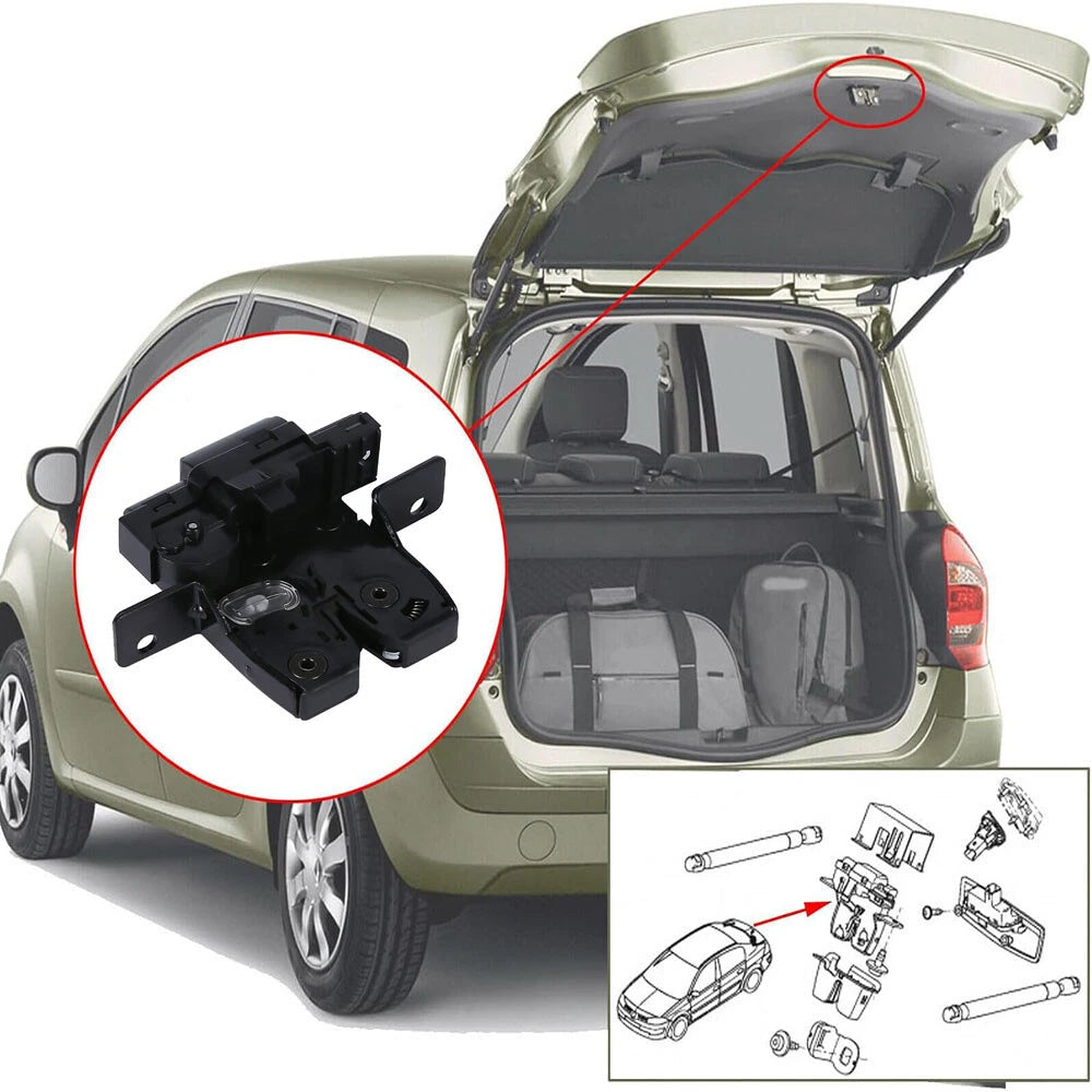 Rear Tailgate Trunk Lid Lock Actuator for Renault Clio Megane (2001-2010)